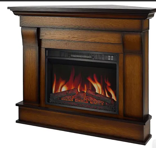 Электрокамин угловой ArtiFlame Albion Corner AF23S дуб антик - фото 2