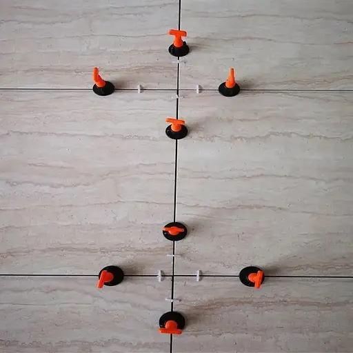 Багаторазова система вирівнювання плитки Parkside 1,5 мм СВП 50 шт./уп + ключ - фото 6