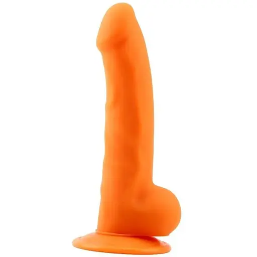 Фалоімітатор Deluxe Pure Nature 21.5 см (помаранчевий)