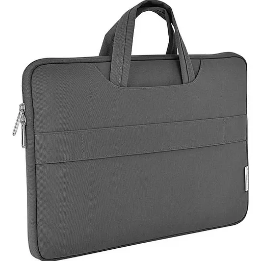 Сумка для ноутбука WiWU Vivi Laptop Handbag 14" Gray (6936686410991) [101619] - фото 3