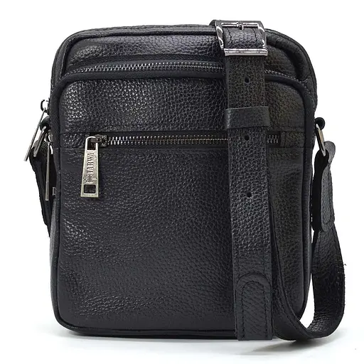 Кожаная мужская сумка через плечо TARWA 17.5х22х6.5 см sum0025879 - фото 1