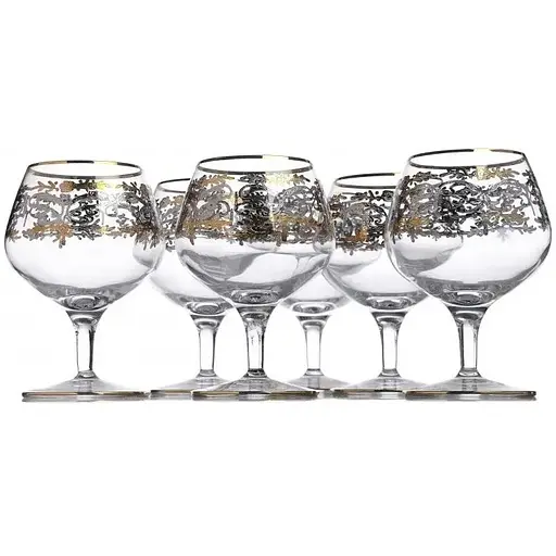 Набір келихів для бренді коньяку Lora Палермо 245 мл 6 шт. NGC85SETBRANDY