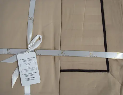 Постільна білизна Novel Line Cappuccino Сатин First Choice pbe0051017 - фото 3