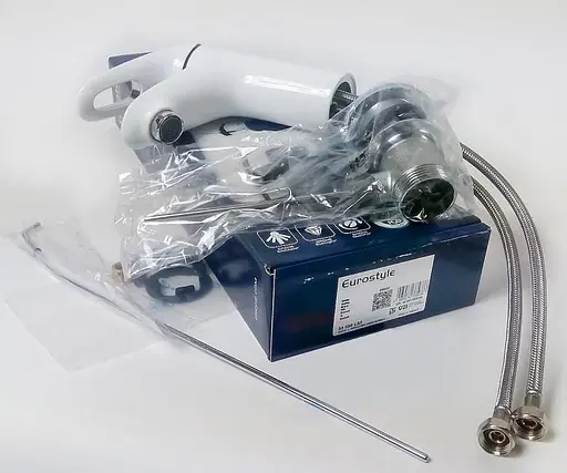 Змішувач для умивальника Grohe EuroStyle S-size одноважільний Білий 30412 - фото 3