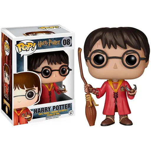 Ігрова фігурка Funko Pop! Harry Potter Гаррі Поттер у формі для квідичу (5902) - фото 2
