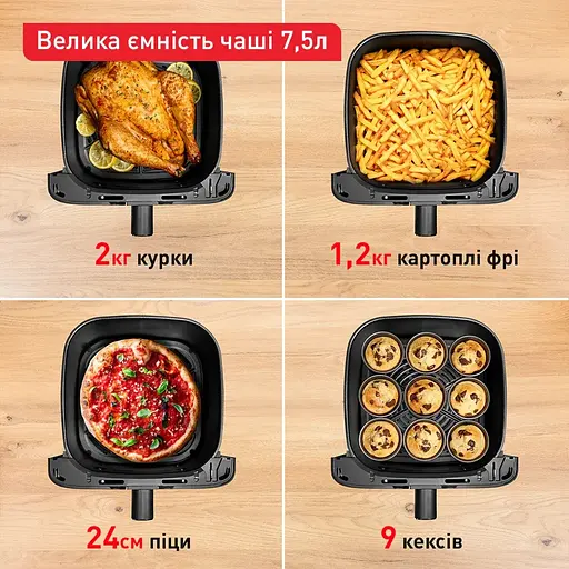 Мультипіч Tefal Easy Fry Mega EY855D10 (00000055195) - фото 3