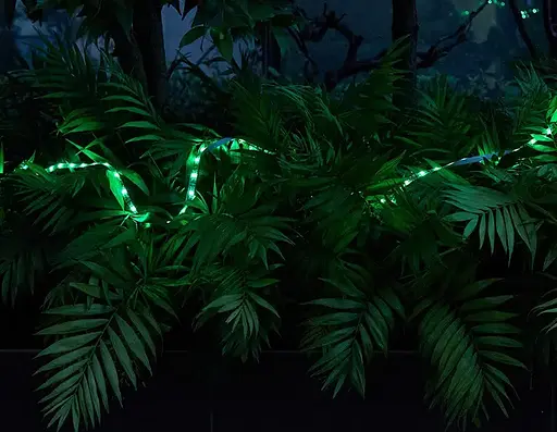 Світлодіодна стрічка Hoco DL30 RGB 4м + пульт (Чорна) - фото 10