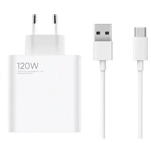 Комплект зарядний Xiaomi MDX-135-EF 120w HC з кабелем USB to Type-C - фото 1