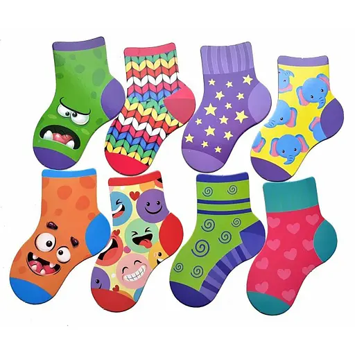 Настільна гра-мемо "Втрачені шкарпетки" Ранок 200000018, 64 картки - фото 4