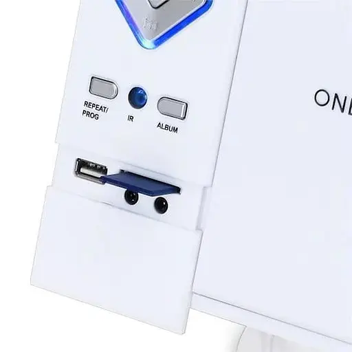 Стереосистема OneConcept V-12 MP3 CD плеер USB SD AUX Белый (10006663) - фото 8