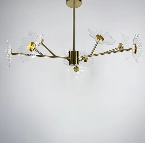 Сучасна люстра у флористичних мотивах Line.F C 10/9 - фото 8