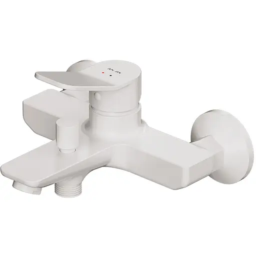 Змішувач для ванни та душу AM.PM X-Joy білий (F85A10033) - фото 1