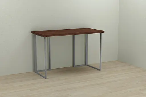 Комп'ютерний стіл Ferrum-decor Ханна 75x100x70 сірий ДСП Венге 32мм (FRD-106127)