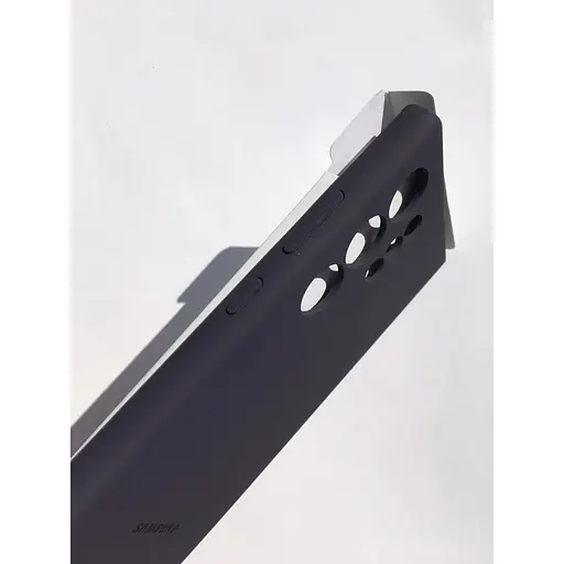Оригінальний силіконовий чохол Samsung Silicone Case для Galaxy S24 Ultra (6.2") Dark Violet EF-PS928TVEGWW - фото 5