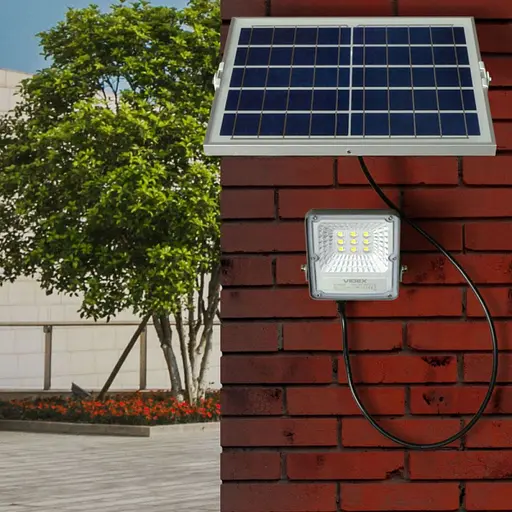 LED прожектор автономний VIDEX 600Lm 5000K - фото 5