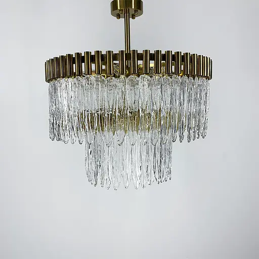 Люстра-реплика Crystal Icicle на 9 ламп (диаметр 60 см) Line.F MJ 187-600 AB - фото 1