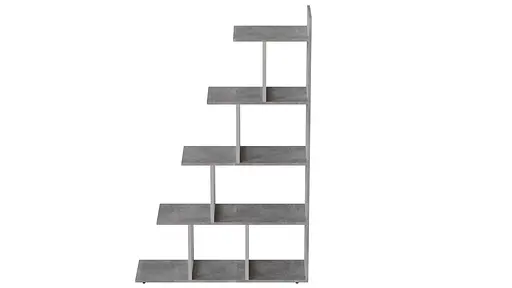 Этажерка Ferrum-decor Стелла 1600x1020x300 Белый металл ДСП Бетон (FRD-105495) - фото 4