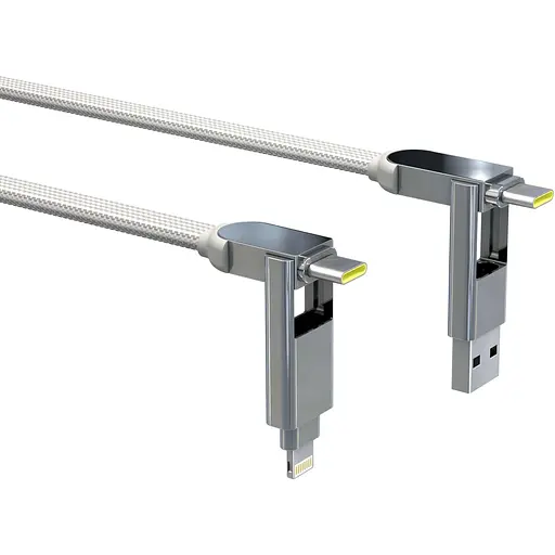 Кабель Rolling Square inCharge XL 2 м білий (XLM02R) - фото 3