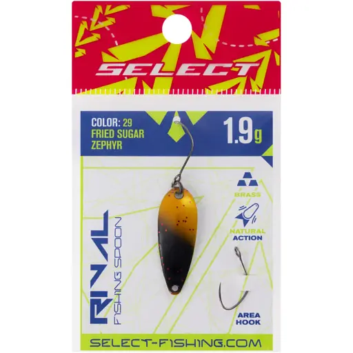 Блешня Select Rival 1.9g 30mm #29 Fried Sugar Zephyr - фото 2