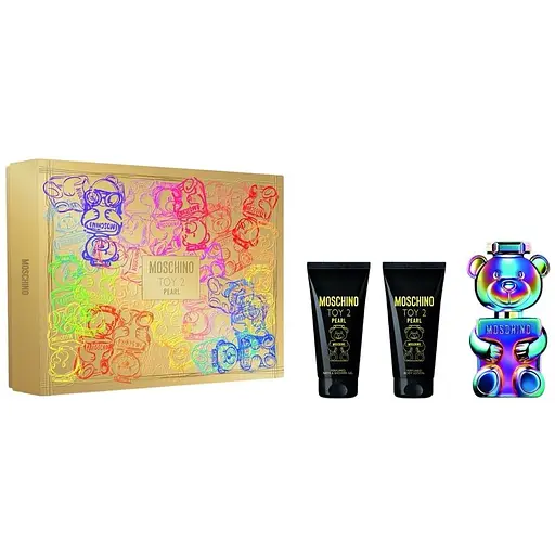 Набір унісекс Moschino Toy 2 Pearl: Парфумована вода 50 мл + Гель для душу 50 мл + Лосьйон для тіла 50 мл