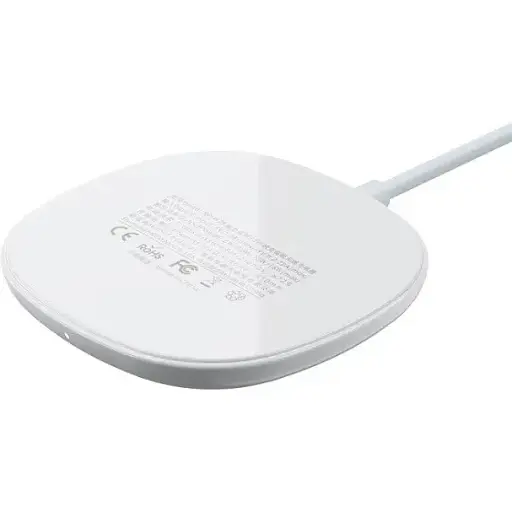 Зарядне бездротове Qi магнітне Remax Motin Magnetic Fast Charger RP-W30 15W біле - фото 1