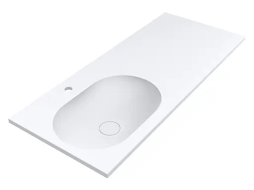 Умывальник Miraggio New York L mirasoft 0001043, Белый матовый - фото 2