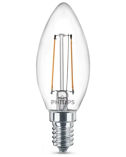 PHILIPS Светодиодная лампа Philips 2W E14, 2 шт. - фото 2