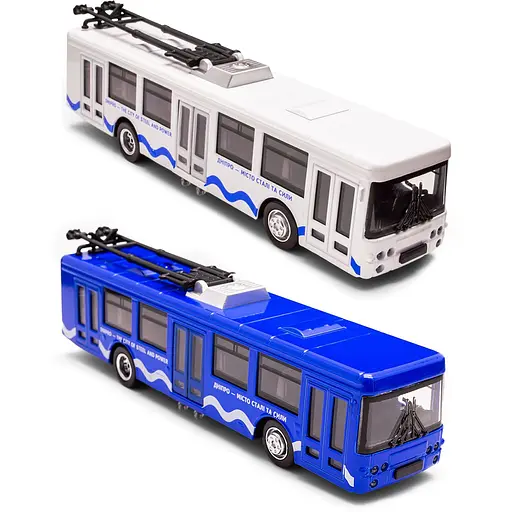 Модель TechnoDrive Міський тролейбус Дніпро (KM250424) - фото 7