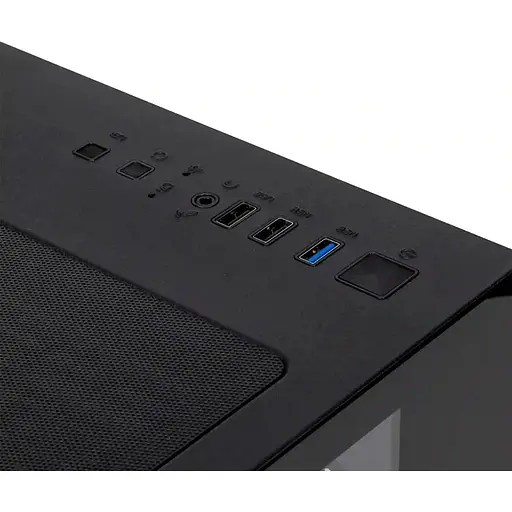 Корпус QUBE CRYSTAL ARGB Black (CRYSTAL_GBNU3) Без БП - фото 10