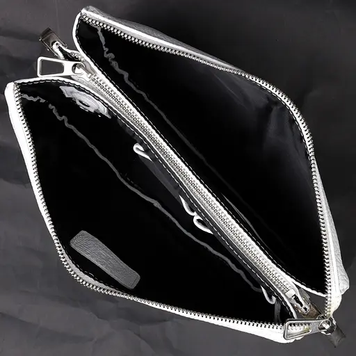 Кожаная женская сумка Grande Pelle 26х15.5х3 см sum0023593 - фото 3