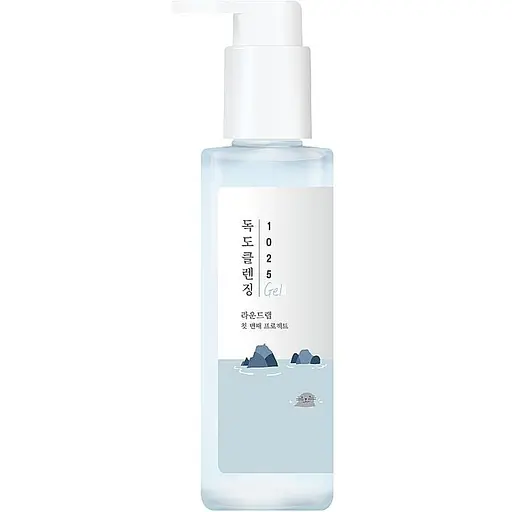 Гель для обличчя Round Lab 1025 Dokdo Cleansing Gel очищувальний з морською водою 150 мл - фото 1