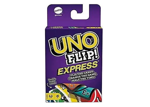 Настольная игра Mattel Уно Двойная игра экспресс (UNO Flip! Express) (GXD75)