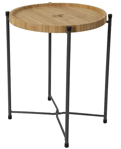 Стол Bo-Camp Carnaby M 32x32 cm Bamboo Brown (1404322) (DAS302571) - фото 2