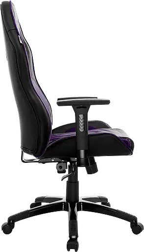 Геймерське крісло GT Racer чорне з фіолетовим (X-2645 Black/Violet) - фото 3