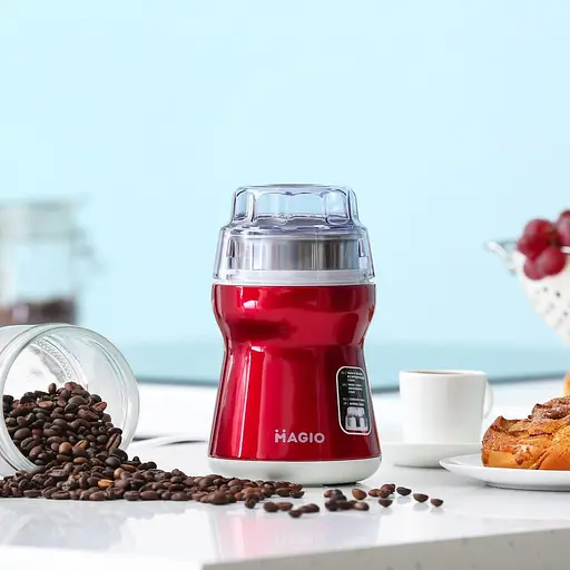 Электрическая кофемолка для дома Magio MG-200 мини кофемолки ножевые измельчитель кофейных зерен - фото 5
