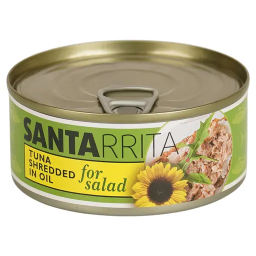 Тунец в масле Santarrita салатный 150 г. - фото 3