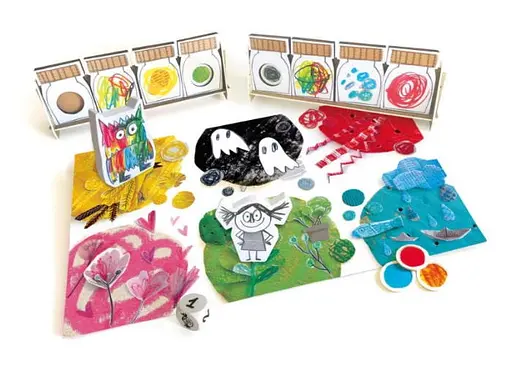 Настольная игра Feelindigo Цветной Монстрик (The Color Monster) (укр.) (LFCACB181) - фото 2