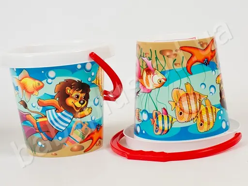 Ведерко 3 ТехноК, с рисунком, 3145 - фото 2