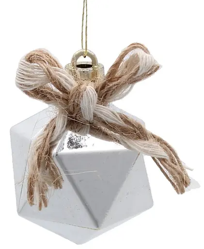 Уценка. Набор елочных украшений Chomik серебро + шампань 24 шт. (BIK7205) - фото 8