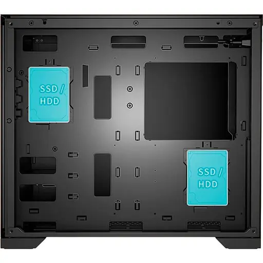 Корпус FSP CMT580B без БЖ Black (CMT580B) - фото 7
