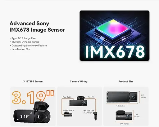 Видеорегистратор Vantrue Nexus N4 Pro - фото 8