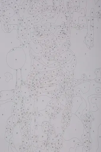 Набор для росписи "Африканка в белом" 40*50 см, IDEA2-GX47100, ТМ "99IDEAS" - фото 7