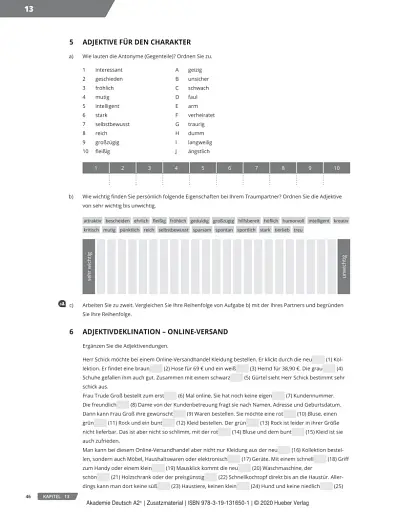 Akademie Duetsch A2+ Zusatzmaterial. Band 2 - фото 4