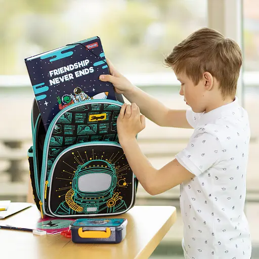 Школьный рюкзак 1Вересня полукаркасный S-97 Deep Space - фото 6