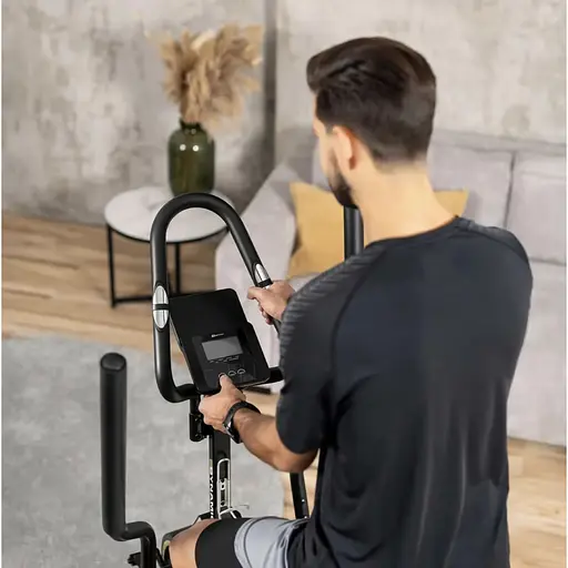 Орбитрек магнитный Hop-Sport HS-450B Dynamic черно-золотистый - фото 5