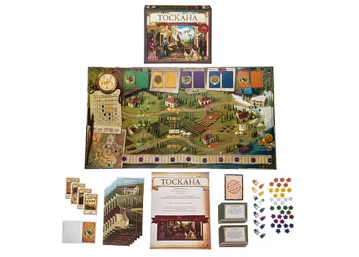 Настільна гра Kilogames Виноробство: Тоскана. Основне видання (Viticulture Tuscany Essential Edition) (укр.) (KG-2260) - фото 9