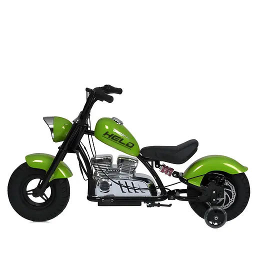 Электромобиль детский Мотоцикл M 6016AL-5 36V USB Bluetooth TF кожа зеленый - фото 7