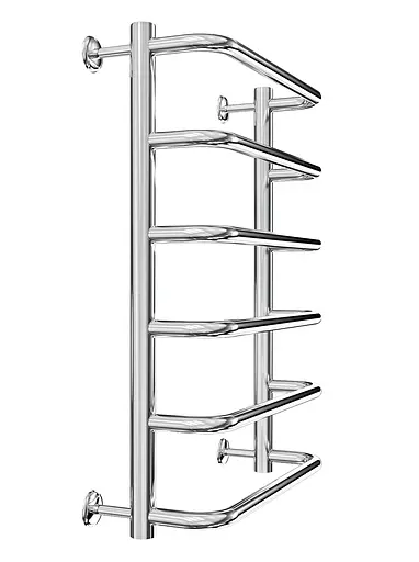 Водяна рушникосушка Mario Inox Стандарт 570x430/400 1.8.044607.P, Хром, нижнее - фото 3