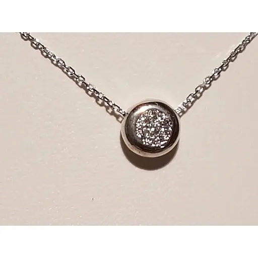 Серебряное колье Qvaliz с фианитами. 908-00581 - фото 2