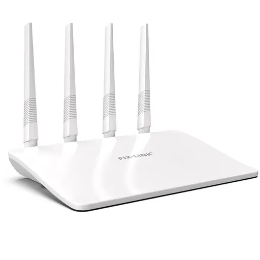 Маршрутизатор WI-FI роутер Pix-Link LV-WR21Q 4 антени White (17610) - фото 1